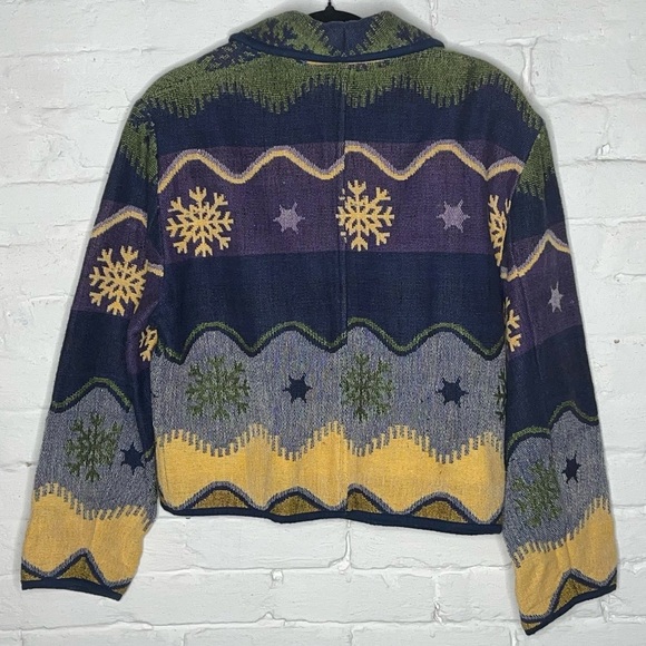 Flashback Snowflake Jacket L - Picture 2 of 4